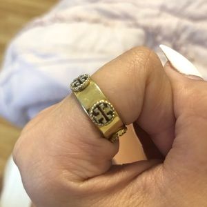 Tory Burch logo ring